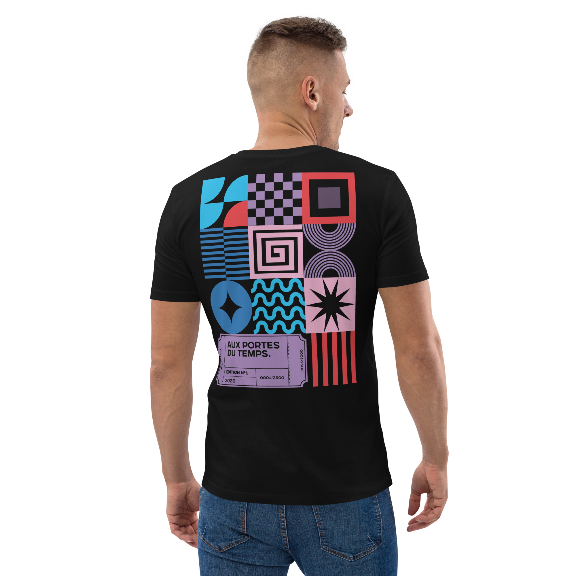 T-shirt Noir - Dos